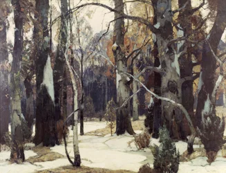 Vues de la forêt, vers 1932
